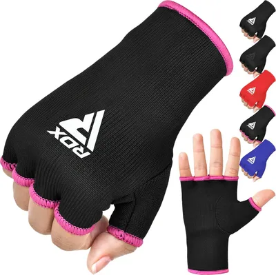 Produktbild von RDX Innenhandschuhe Boxen Muay Thai MMA Training, Elastisch Boxbandagen Kampfsport Sparring Handbandagen, Inner Boxing Gloves, Boxsack Punchingbälle Punchinghandschuhe