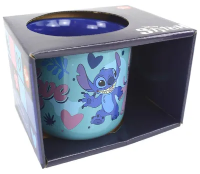 Produktbild von Tasse mit Stitch Motiv ca. 350ml aus Keramik