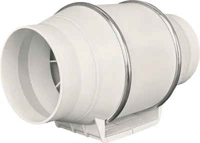 Image de NORTADA HOKURO ROKU P-125 Ventilateur de gaine d'évacuation blanc 250/300 m3/h