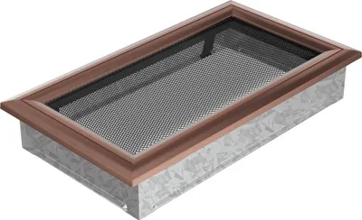 Produktbild von Lüftungsgitter Oskar 17x30 Kupfer