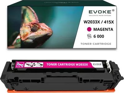 Produktbild von Toner für HP W2033X / CRG-415XM.K W2033X / CRG055 Rot (magenta) | Ersatz für M479fdw M479fdn M479dw M454dn M454dw