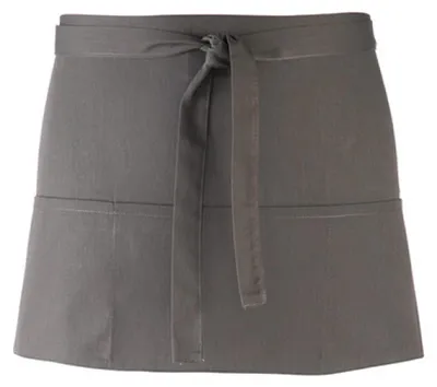 Produktbild von Premier Workwear PR155 | Taschenschürze ŽColoursŽ - 60 x 33 cm - Hauswäsche: bis 60 ° - Farbe: Dark Grey (ca. Pantone 431) - Größe: 60 x 33 cm
