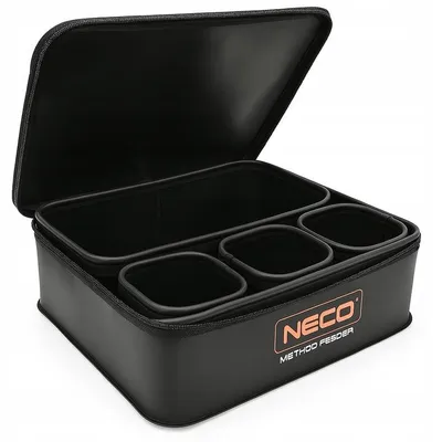 Zdjęcie produktu dla Zestaw pojemników EVA NECO Method Feeder – box + kuwety + pojemniki na zanętę i pellet