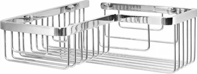 Produktbild von Lineabeta Seifenablage eckig  chrom glänzend, 50013.29