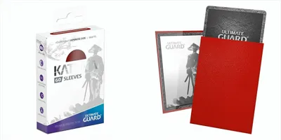 Zdjęcie produktu dla Rękawy Ultimate Guard Katana japoński rozmiar czerwony (60)