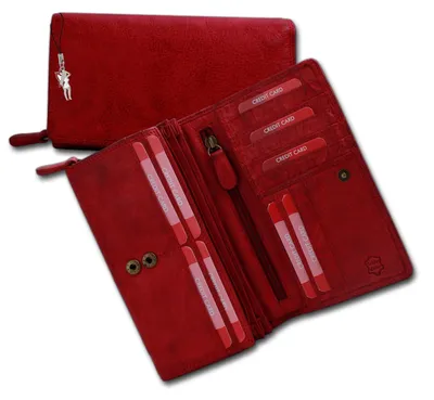 Imagen del producto de Cuero genuino, grande, 19x11,5x4,5 cm. Modelo para mujer y jóvenes, referencia D3OPD410R, marca Old River