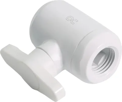 Productafbeelding van Eiszapfendop met kogelfunctie, 2x G1/4 (binnen) schroefdraad (wit)