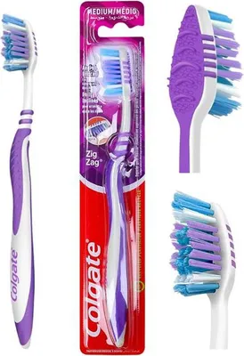 Produktbild von Colgate 6001067004943, Zahnbürste, Erwachsener, Grün, 1 Stück(e), Sichtverpackung