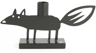 Produktbild von Bengt & Lotta Fuchs Kerzenständer Höhe 10 cm schwarz