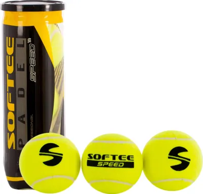Zdjęcie produktu dla Tuba z 3 piłkami Padel Softee Speed Multicolor