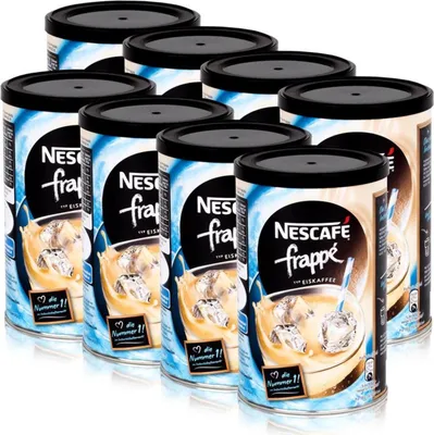 Produktbild von Nescafé frappé Typ Eiskaffee 275g - Getränkepulver mit Instant Kaffee (8er Pack