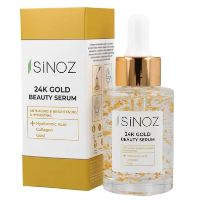 Image de Sinoz - 24K Gold Beauty Serum - Sérum à l'or 24 carats, 30ml