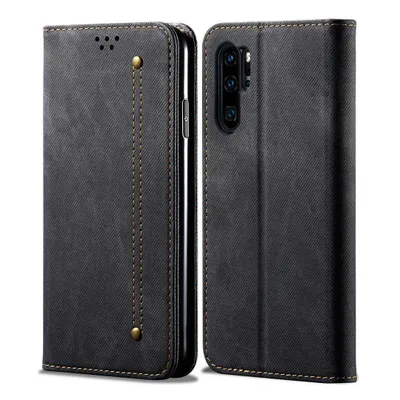 Obrázek produktu pro Huawei P30 Pro Pouzdro, Kožené Peněženkové Pouzdro s Magnetickým Uzavíráním a Pouzdro s Funkcí Stojánku pro Huawei P30 Pro černé