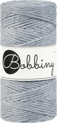 Produktbild von Silver Macramee Kordel 3mm 100m