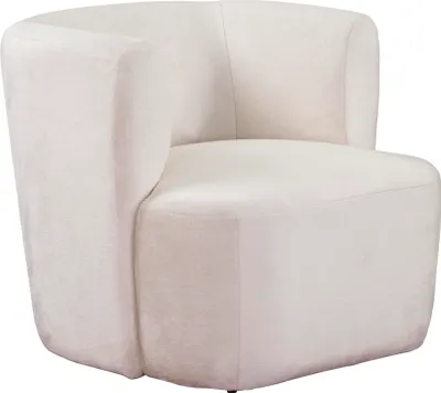 Produktbild von Masseno Polstersessel MOCHI Loungesessel ergonomisch, Plüsch-Stoff Beige