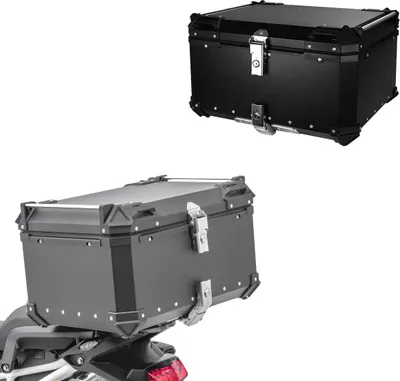 Produktbild von Motorrad Alu Top Case # XB100 Aluminium Universal 100 Liter + Motorrad