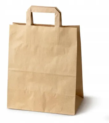 Produktbild von Allbag Papiertüten 100 Stück Braun 250x110x320 mm