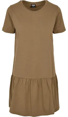 Image de Urban Classics - Robe t-shirt « Valance » pour femmes TN236 (XS) (kaki)