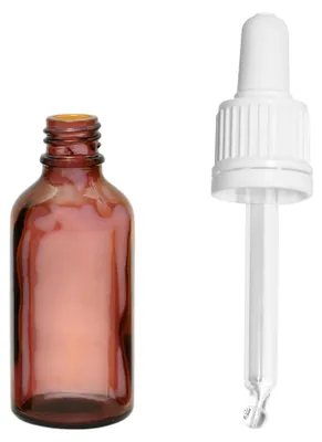 Produktbild von 50ml Apothekerflaschen mit Tropfer, Schrauber, Pipetten, Vereinzler, 1 Stk., Pipette