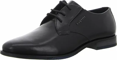 Produktbild von Herren Comfort Weite Business Schnürschuh 312-AFY02-1000-1000 schwarz von bugatti aus Leder Größe 40 bis 45
