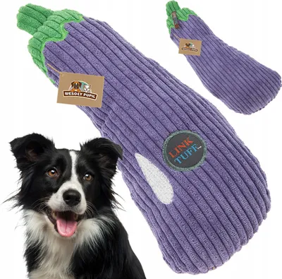 Produktbild von Hundespielzeug BAKALOGAN Maskottchen quietschig weiches Kuscheltier groß 25cm