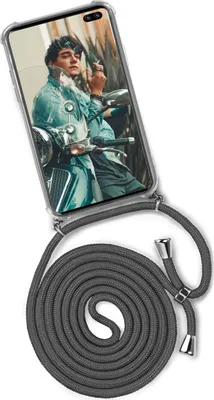 Produktbild von TWIST-Case + TWIST-Cord für Samsung Galaxy S10+, Farbe:Cool Elephant (Silber)
