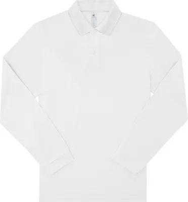 Obrázok produktu pre B&C - Pánska polokošeľa s dlhým rukávom RW8971 (XL) (Biela)