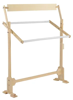 Stickrahmen-Ständer, verstellbar, Holz, drehbar, für Kreuzstich