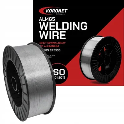 Produktbild von Koronet Aluminium Schweißdraht MIG AlMg5 0,8mm 0,45kg