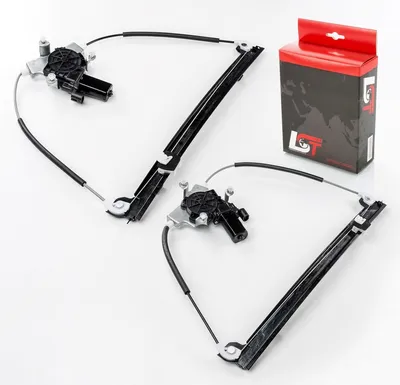 Produktbild von 2x Fensterheber mit Motor Set vorne links rechts 2/3 Türer für RENAULT CLIO II 2