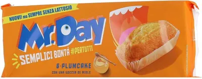 Produktbild von 3x Mr. Day plumcake con yogurt magro mit Pflaumenkuchen mit Magerjoghurt kuchen sweet snack 190g