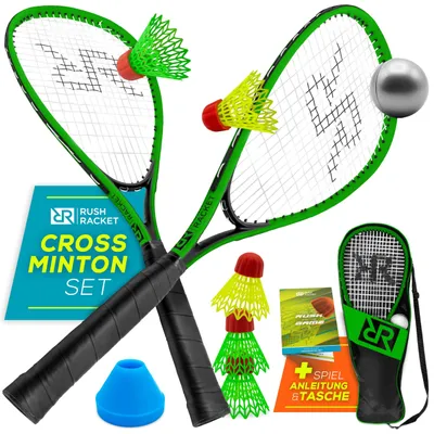 Obrázok produktu pre Sada na badminton pozostávajúca z 5 kusov: rakiety a miečiky