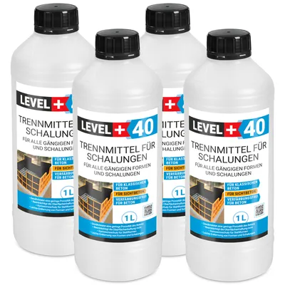 Immagine prodotto di Disarmante per stampi e casseforme 4L Livello+40