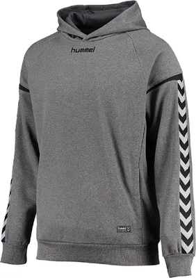 Produktbild von Hummel AUTH. CHARGE POLY HOODIE DARK GREY MELANGE S