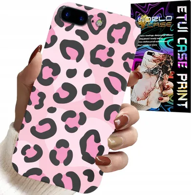 Zdjęcie produktu dla Etui Do Iphone ( 7 Plus ) - Różowa Panterka Pantera Kobiece Wzory