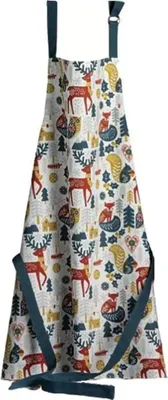 Image de Tablier en coton Animaux d hiver