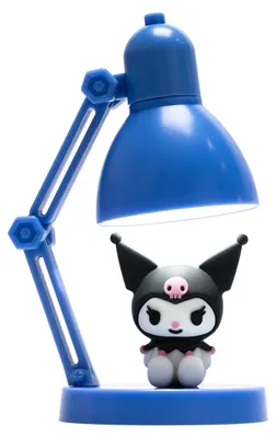 Produktbild von Sanrio Mini LED-Lampe mit Figur Kuromi 10 cm, KI-generiertes Bild