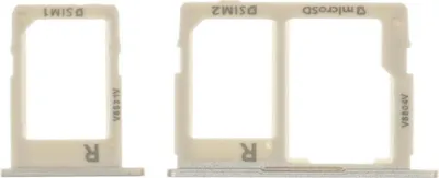 Produktbild von Simkarten Halter für Samsung Galaxy J7 2017 (SM-J730F), Gold