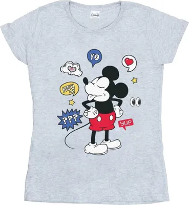 Produktbild von Disney - T-Shirt für Damen BI32349 (L) (Grau)