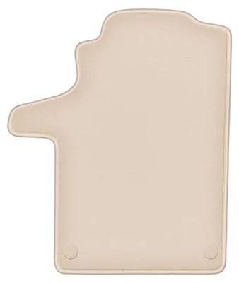 Image de Tapis conducteur en moquette pour Mercedes Vito W447 2014- (utilitaire) – 1 pièce, beige, sur mesure – Wielganizator FORTUNA