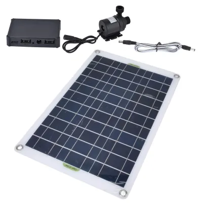 Produktbild von Solarpumpe für Brunnen - 50 W - Effizient - Umweltfreundlich - Für Teiche - 800 L/h