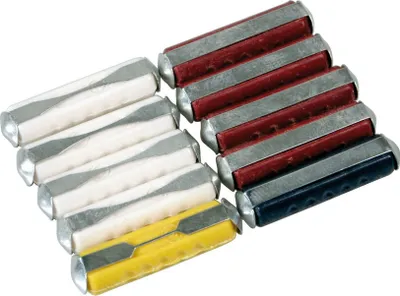 Obrázok produktu pre Sada 10 rôznych poistiek 12/32 V