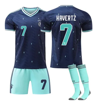 Produktbild von #7 HAVERTZ Germany away game 2026 World Cup football jersey for Kids and Adults SIZE:22