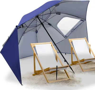 Immagine prodotto di Ombrellone Protezione UV resistente al calore con borsa Ombrellone da giardino 210 cm