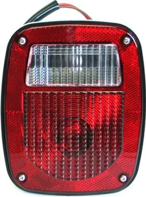 Zdjęcie produktu dla Jeep Wrangler YJ 87-95 Prawe tylne światło czerwone US