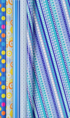 Produktbild von Duni Geschenkpapier Blue Dreams 2 x 0,7 m