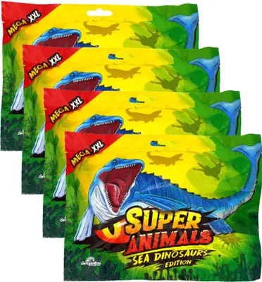 Produktbild von DeAgostini Super Animals - Sea Dinosaurs Edition - Sammelfigur Sea Dino - 4 Tüten