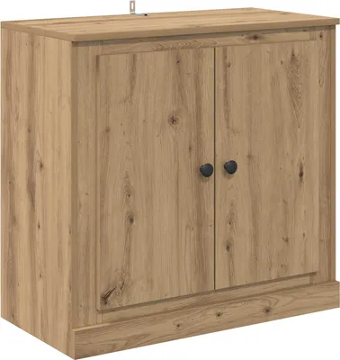 Obrázok produktu pre vidaXL Artisan dubový príborník 70 x 35,5 x 67,5 cm materiál na báze dreva