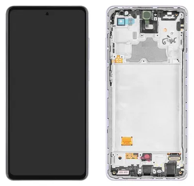 Produktbild von Samsung Galaxy A72 Display (mit Rahmen) Violett