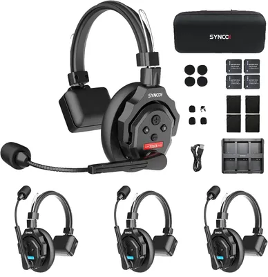 Produktbild von Drahtlose Intercom-Kopfhörer, Vollduplexkommunikation, Langstreckenübertragung, XTALK X4